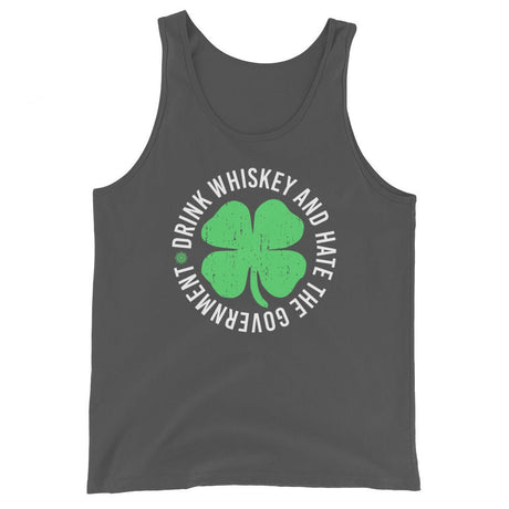 Drink Whiskey and Hate The Government Tank Top