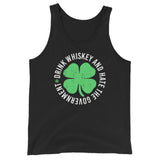 Drink Whiskey and Hate The Government Tank Top