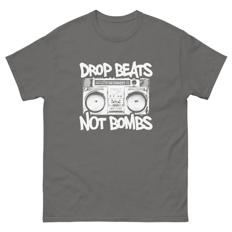 Drop Beats Not Bombs Heavy Cotton Shirt