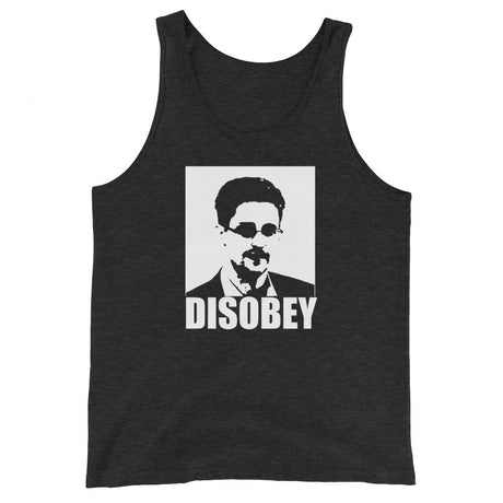 Edward Snowden Disobey Premium Tank Top