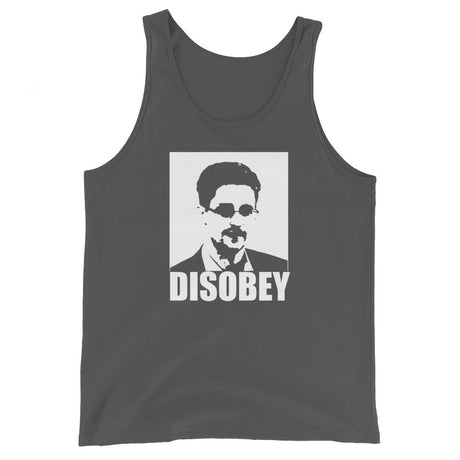 Edward Snowden Disobey Premium Tank Top