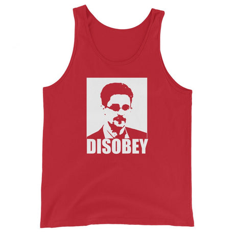 Edward Snowden Disobey Premium Tank Top