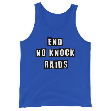 End No Knock Raids Premium Tank Top