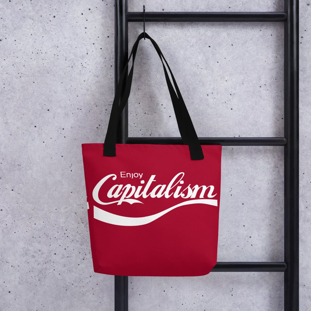 Enjoy Capitalism Tote Bag