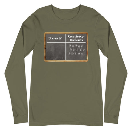 Experts Vs Conspiracy Theorists Long Sleeve Shirt