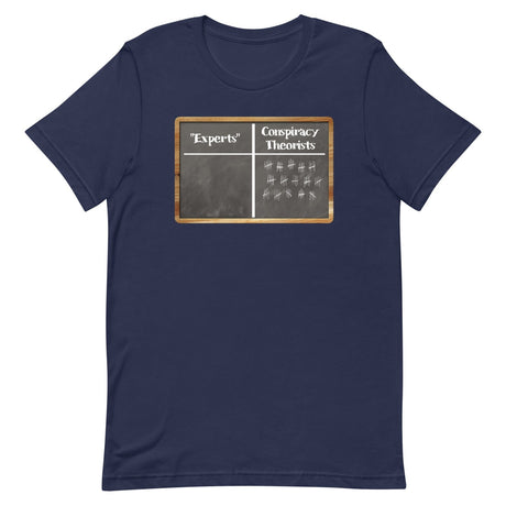 Experts Vs Conspiracy Theorists Scoreboard Shirt