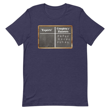 Experts Vs Conspiracy Theorists Scoreboard Shirt