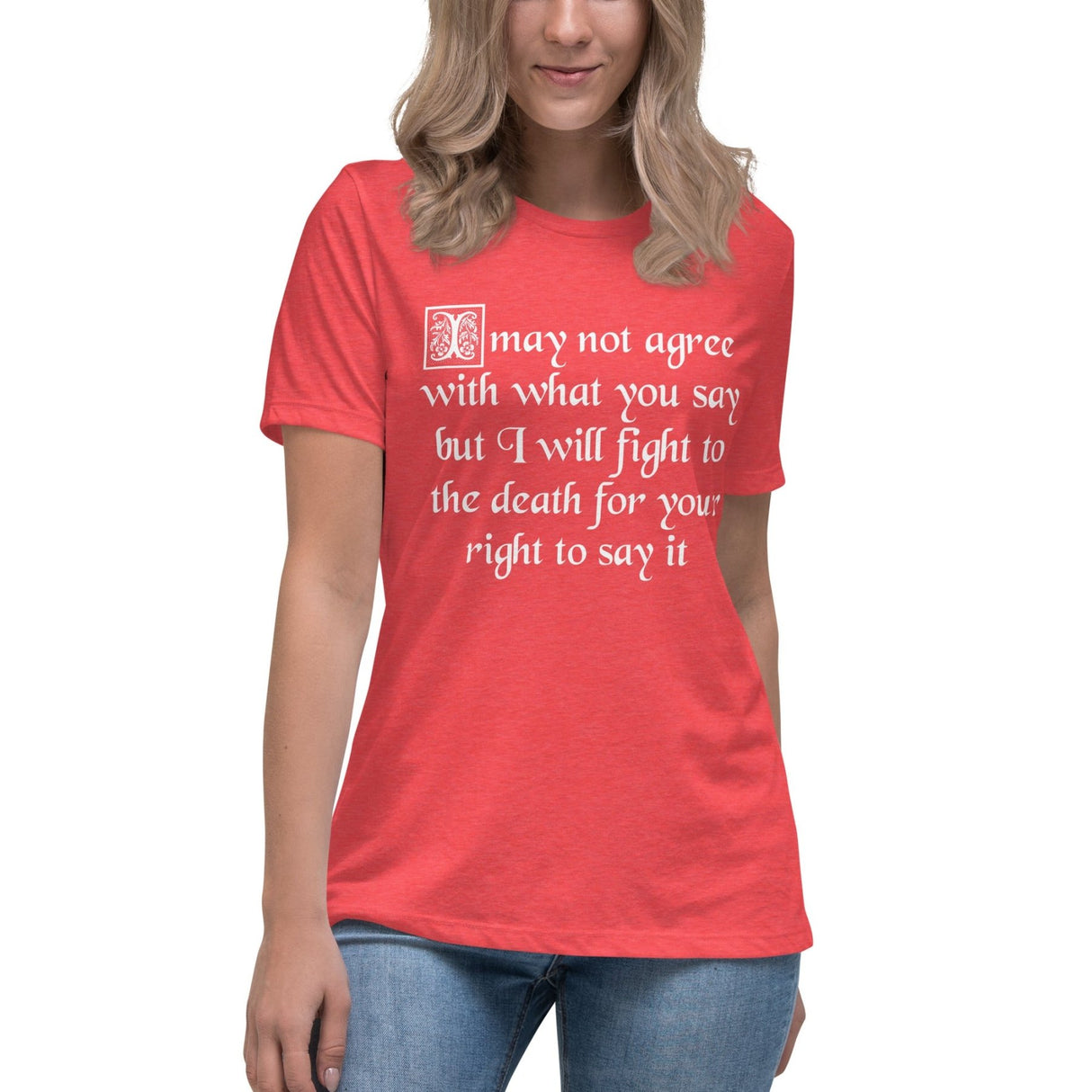 Fight For Your Right To Say It Women's Shirt