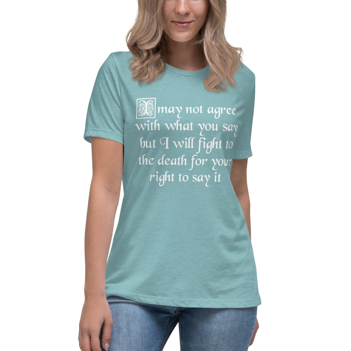 Fight For Your Right To Say It Women's Shirt