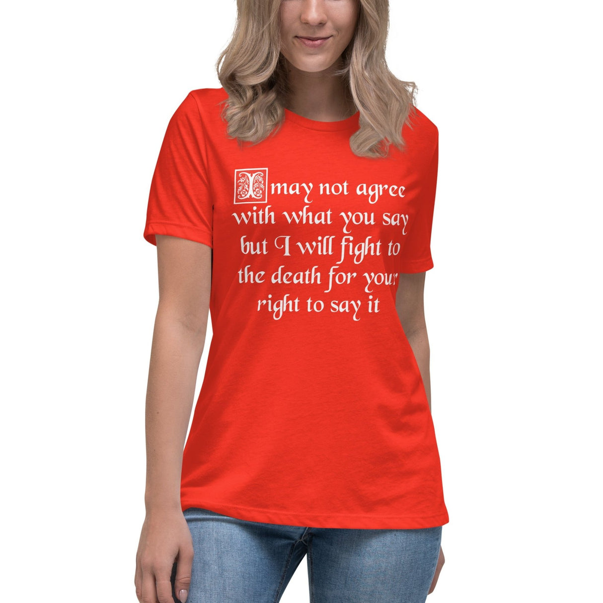 Fight For Your Right To Say It Women's Shirt