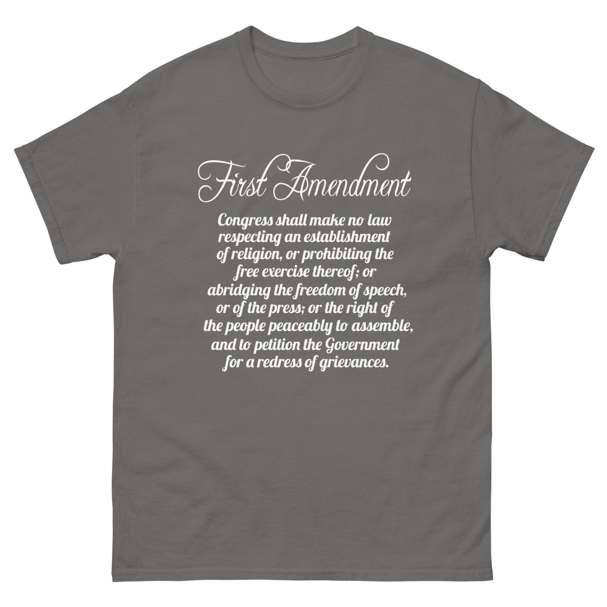 First Amendment Heavy Cotton Shirt