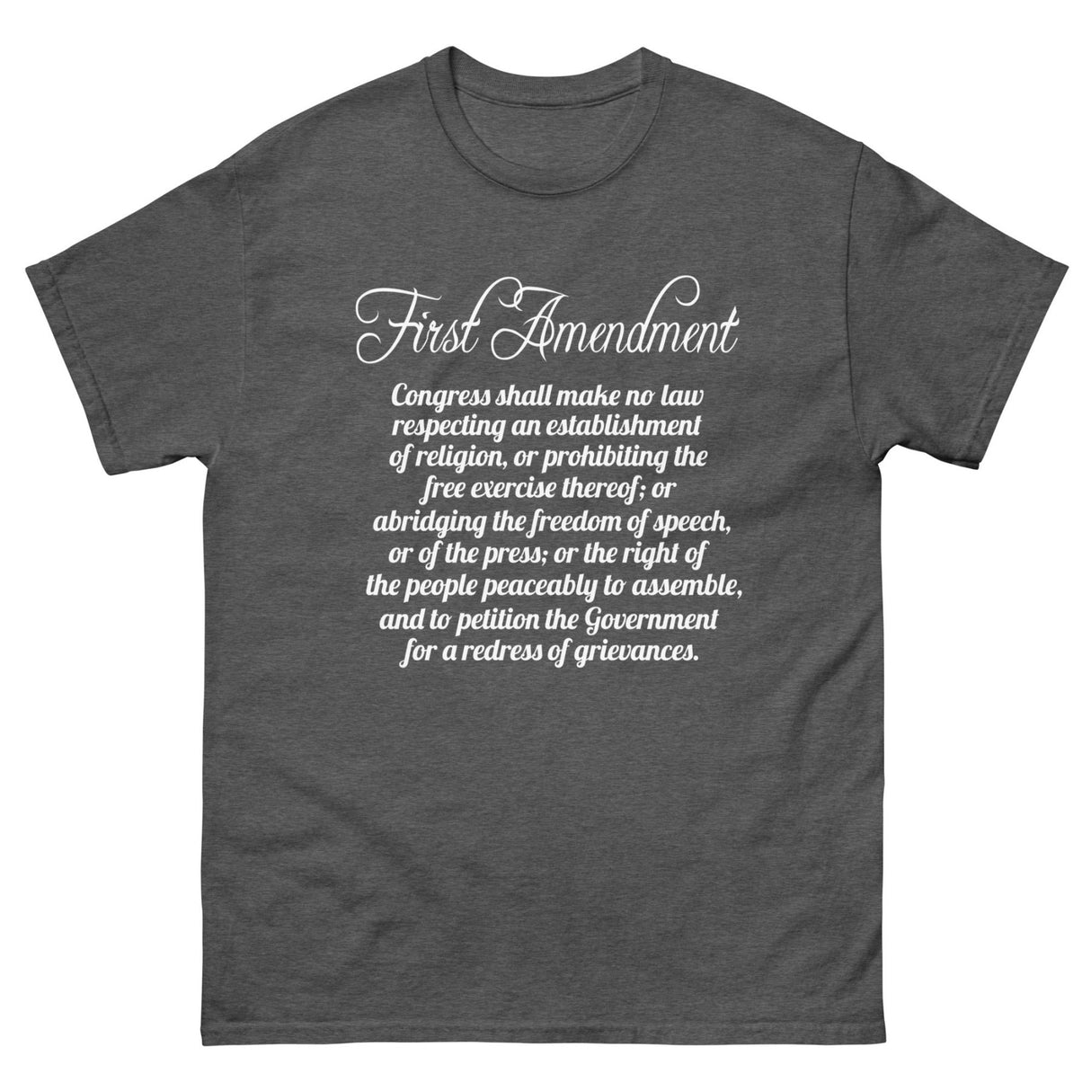 First Amendment Heavy Cotton Shirt