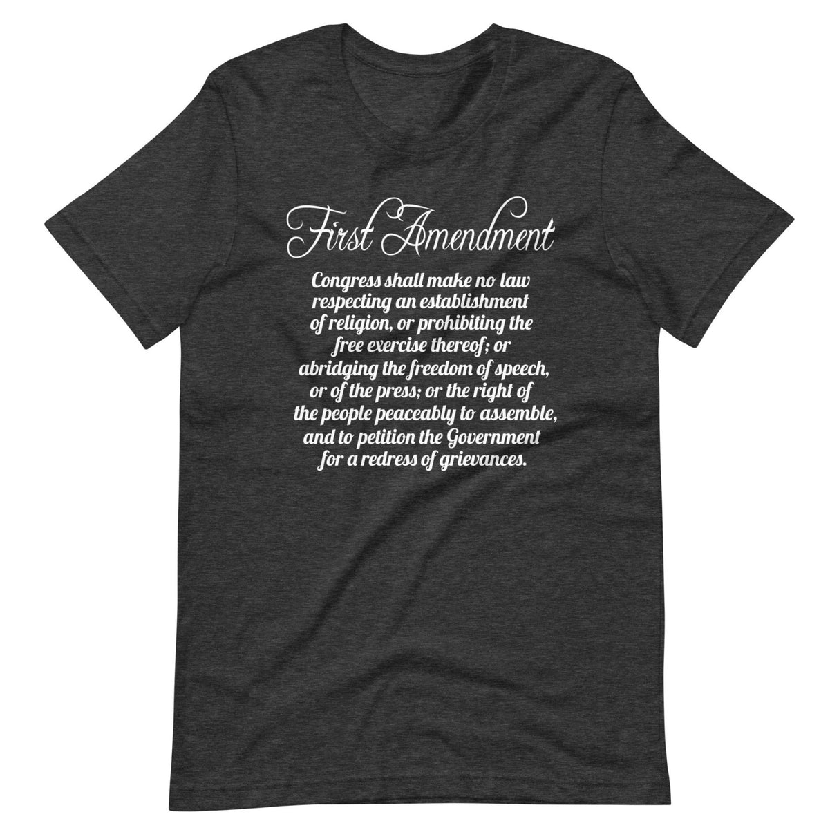 First Amendment Shirt