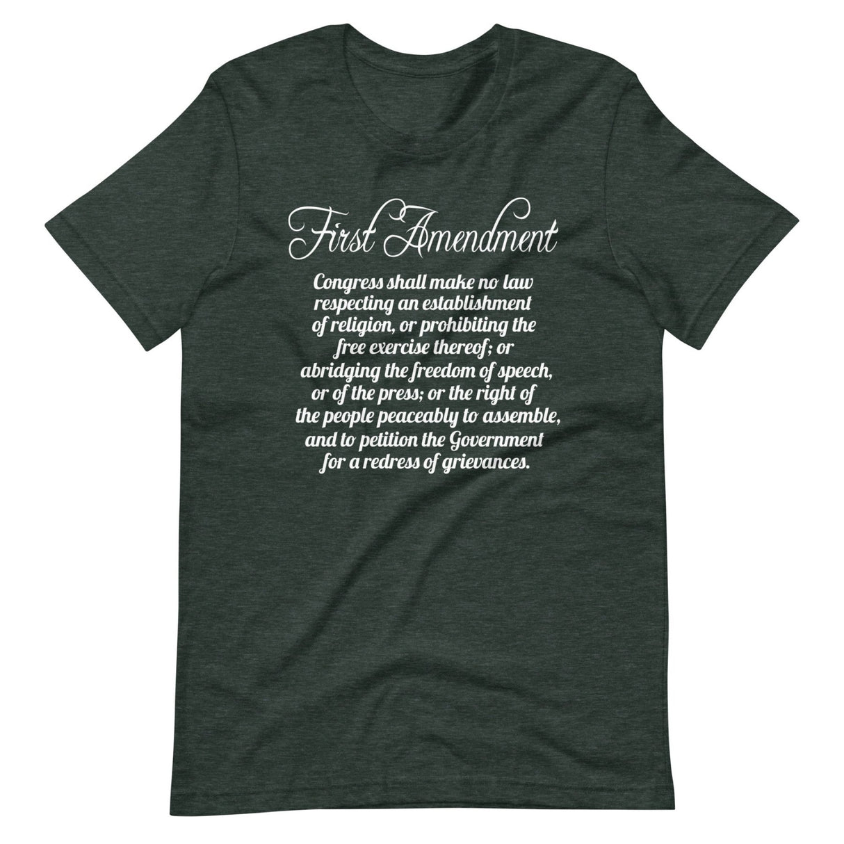 First Amendment Shirt