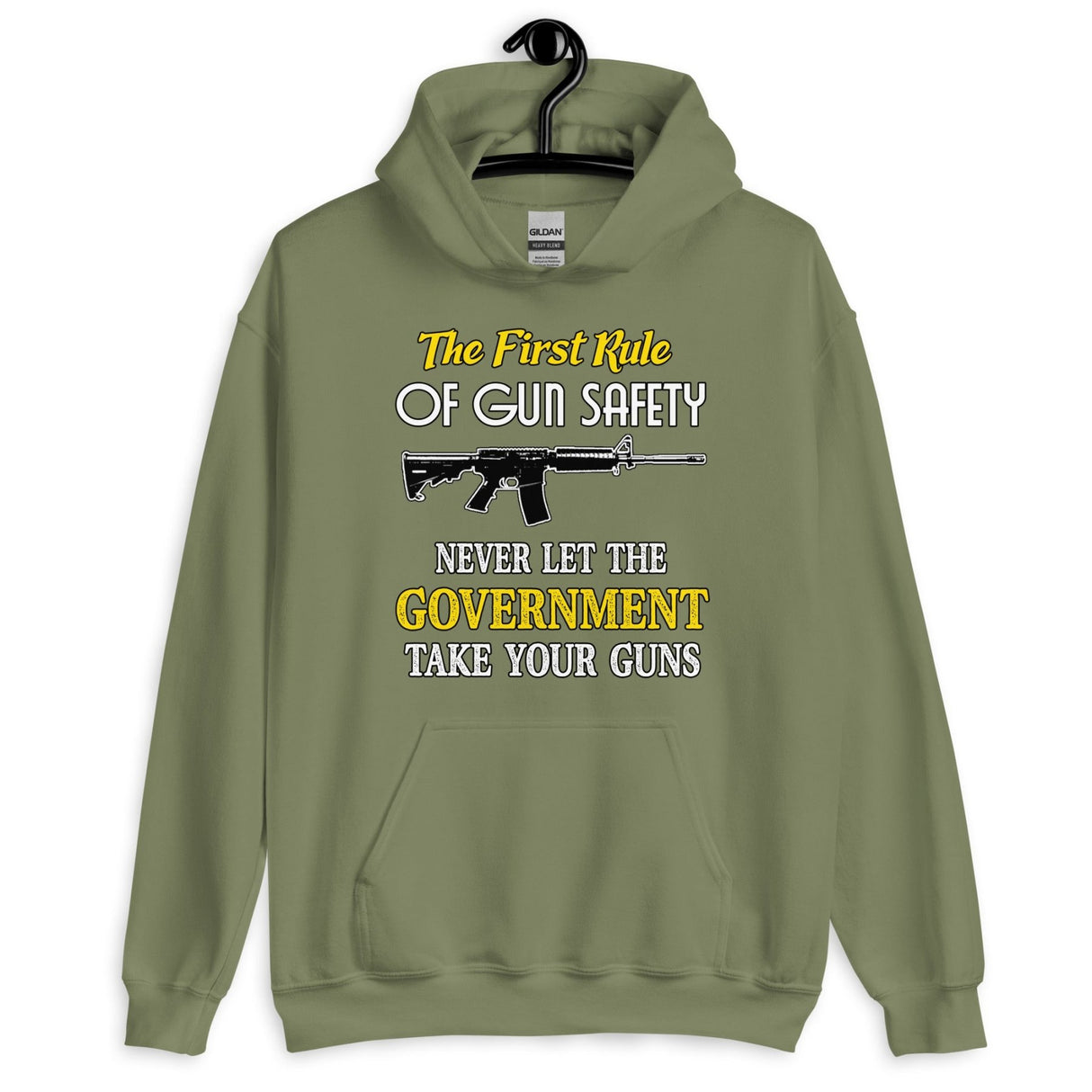 First Rule of Gun Safety Hoodie