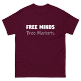 Free Minds Free Markets Heavy Cotton Shirt