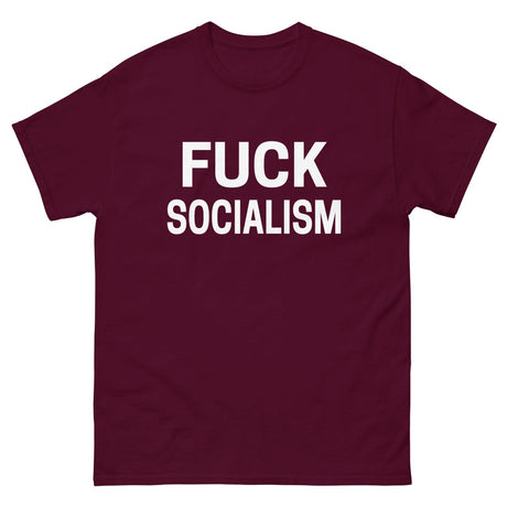 Fuck Socialism Heavy Cotton Shirt