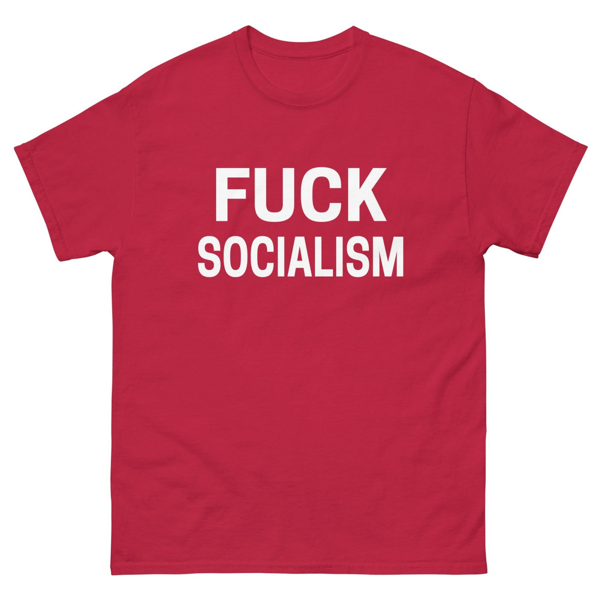 Fuck Socialism Heavy Cotton Shirt