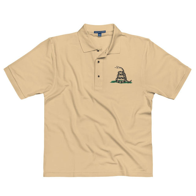 Gadsden Snake Embroidered Polo