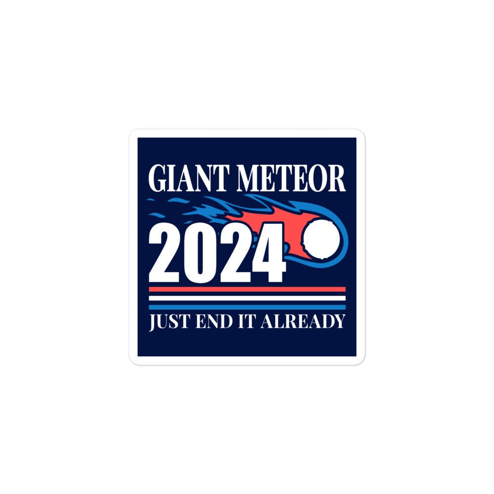 Giant Meteor 2024 Sticker