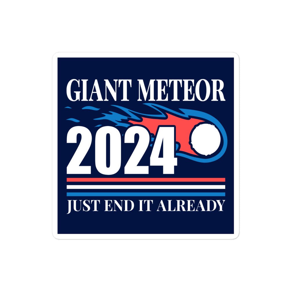 Giant Meteor 2024 Sticker