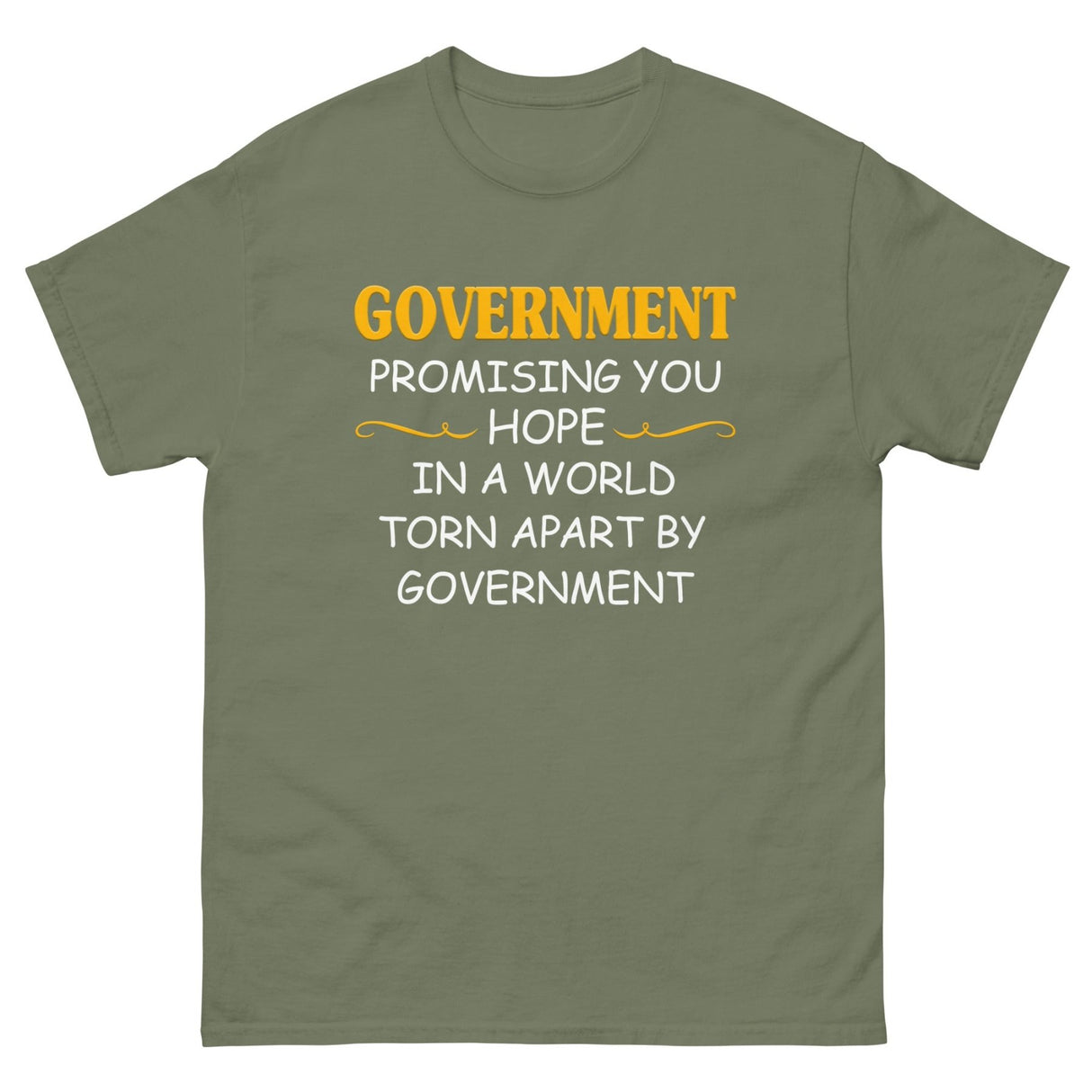 Government Promising You Hope Heavy Cotton Shirt