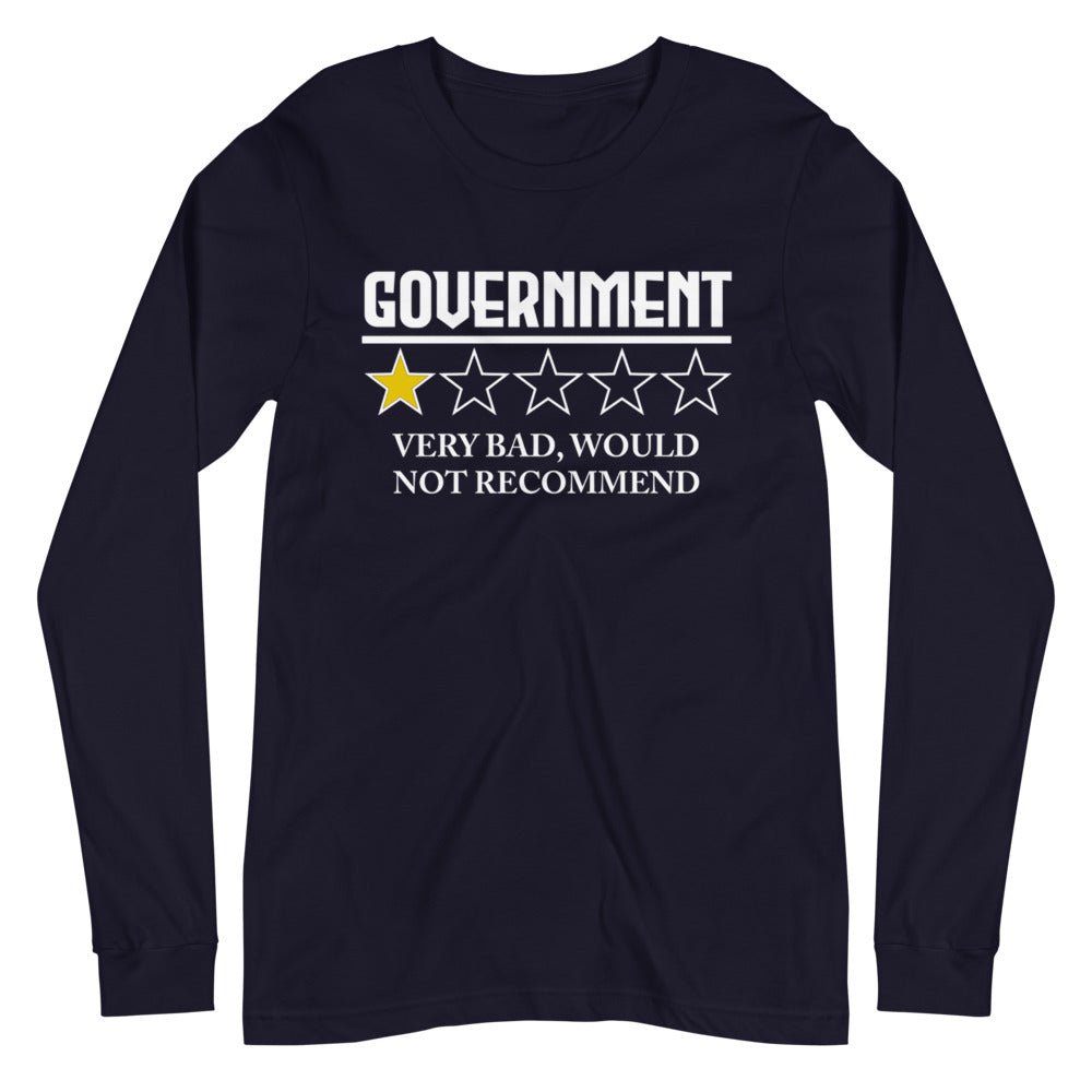 Government Very Bad Premium Long Sleeve Shirt