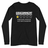 Government Very Bad Premium Long Sleeve Shirt