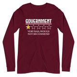 Government Very Bad Premium Long Sleeve Shirt