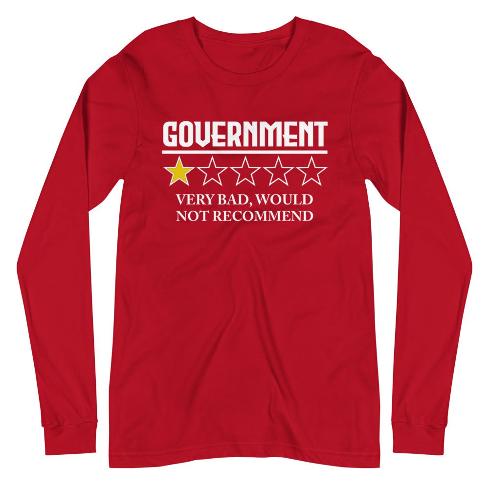 Government Very Bad Premium Long Sleeve Shirt