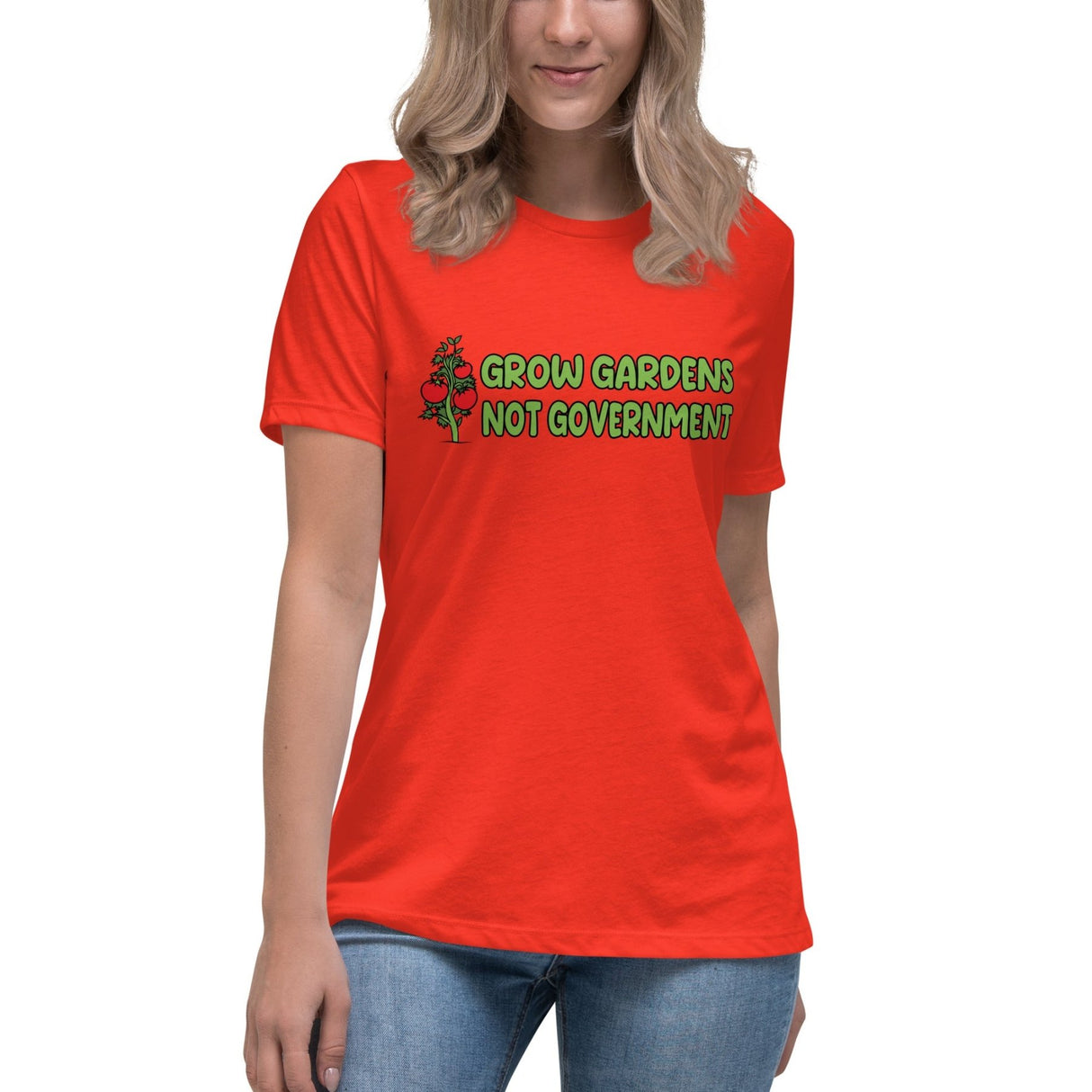 Grow Gardens Not Government Women's Shirt