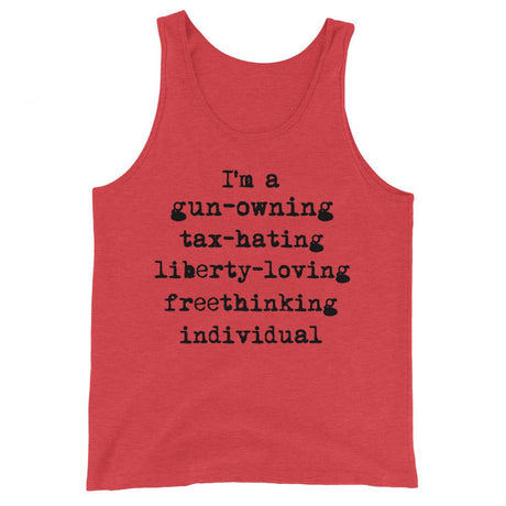 Gun - Owning Freethinking Individual Tank Top