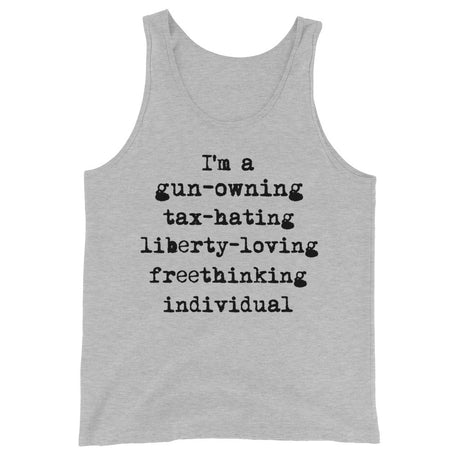 Gun - Owning Freethinking Individual Tank Top