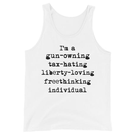 Gun - Owning Freethinking Individual Tank Top