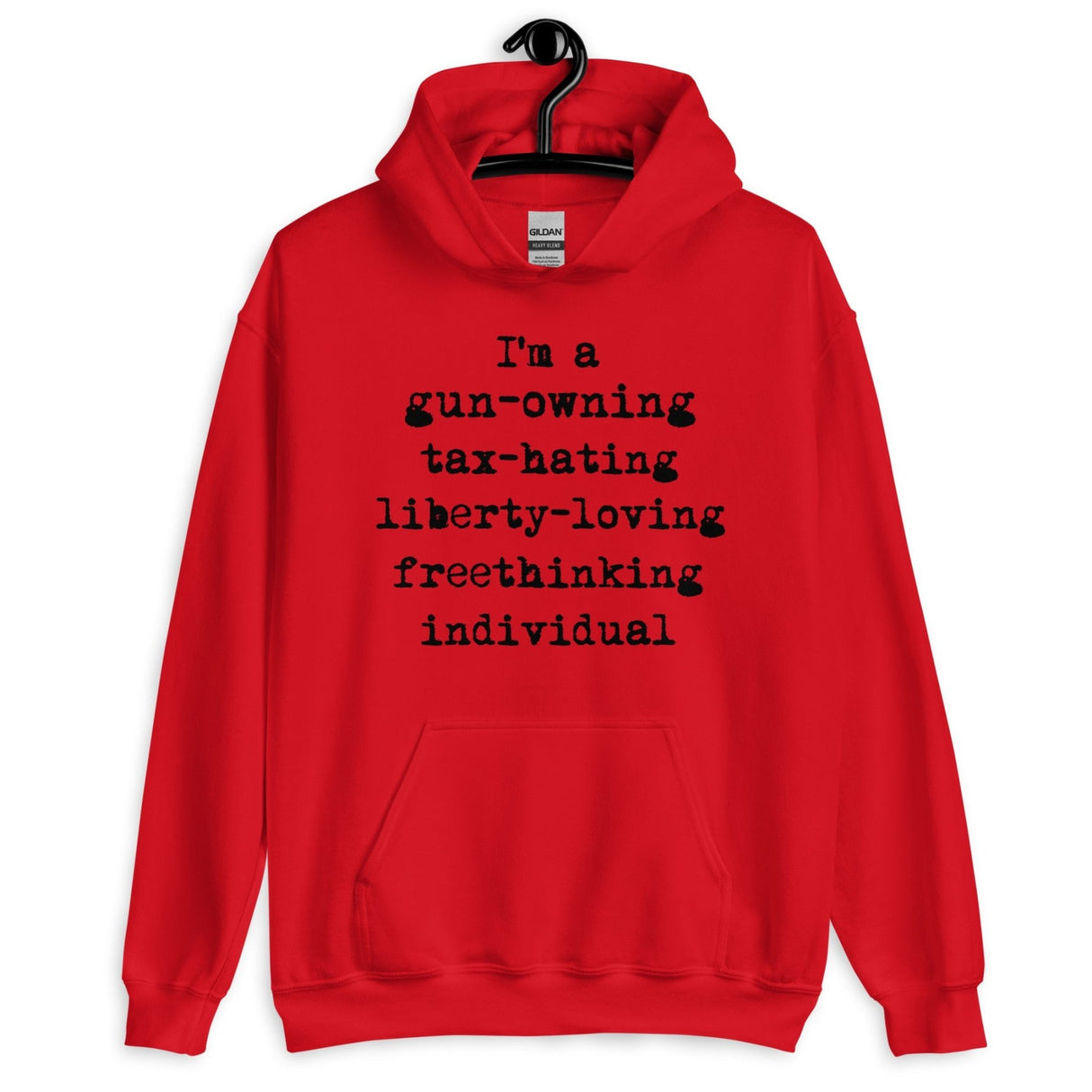 Gun - Owning Tax - Hating Individual Hoodie