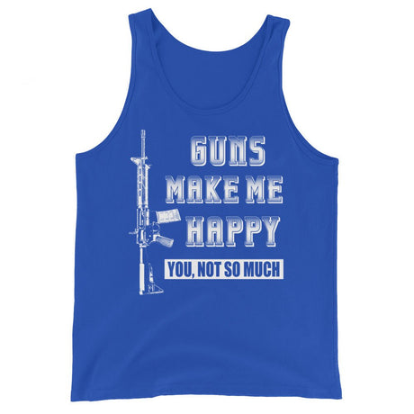 Guns Make Me Happy Tank Top