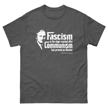 Hayek Anti - Communism Heavy Cotton Shirt