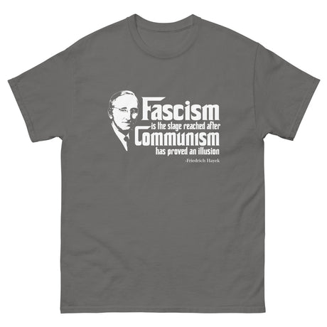 Hayek Anti - Communism Heavy Cotton Shirt