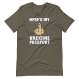 Here's My Vaccine Passport Shirt