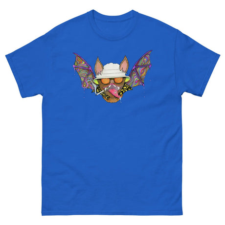 Hunter S. Thompson Psychedelic Bat Heavy Cotton Shirt