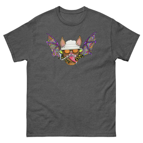 Hunter S. Thompson Psychedelic Bat Heavy Cotton Shirt