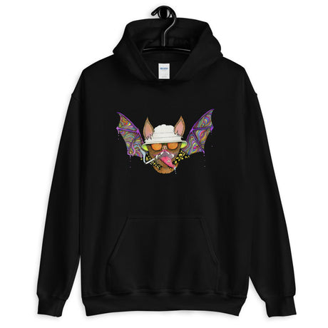 Hunter S. Thompson Psychedelic Bat Hoodie