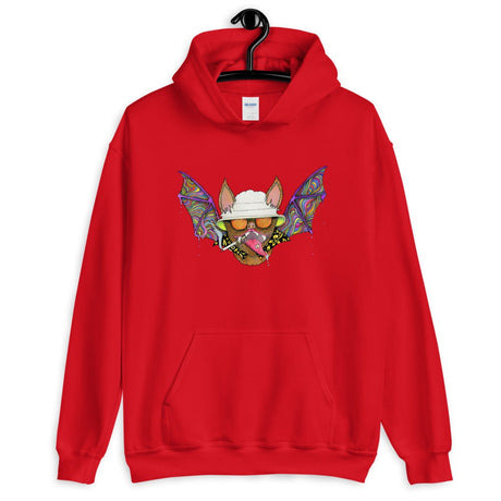 Hunter S. Thompson Psychedelic Bat Hoodie