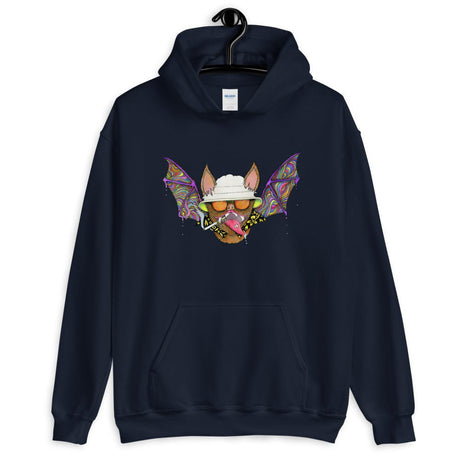 Hunter S. Thompson Psychedelic Bat Hoodie