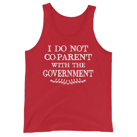 I Do Not Co - Parent With The Government Premium Tank Top