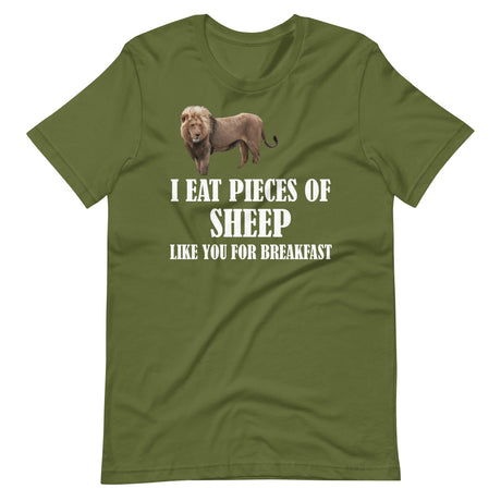 I Eat Pieces of Sheep Like You For Breakfast Shirt