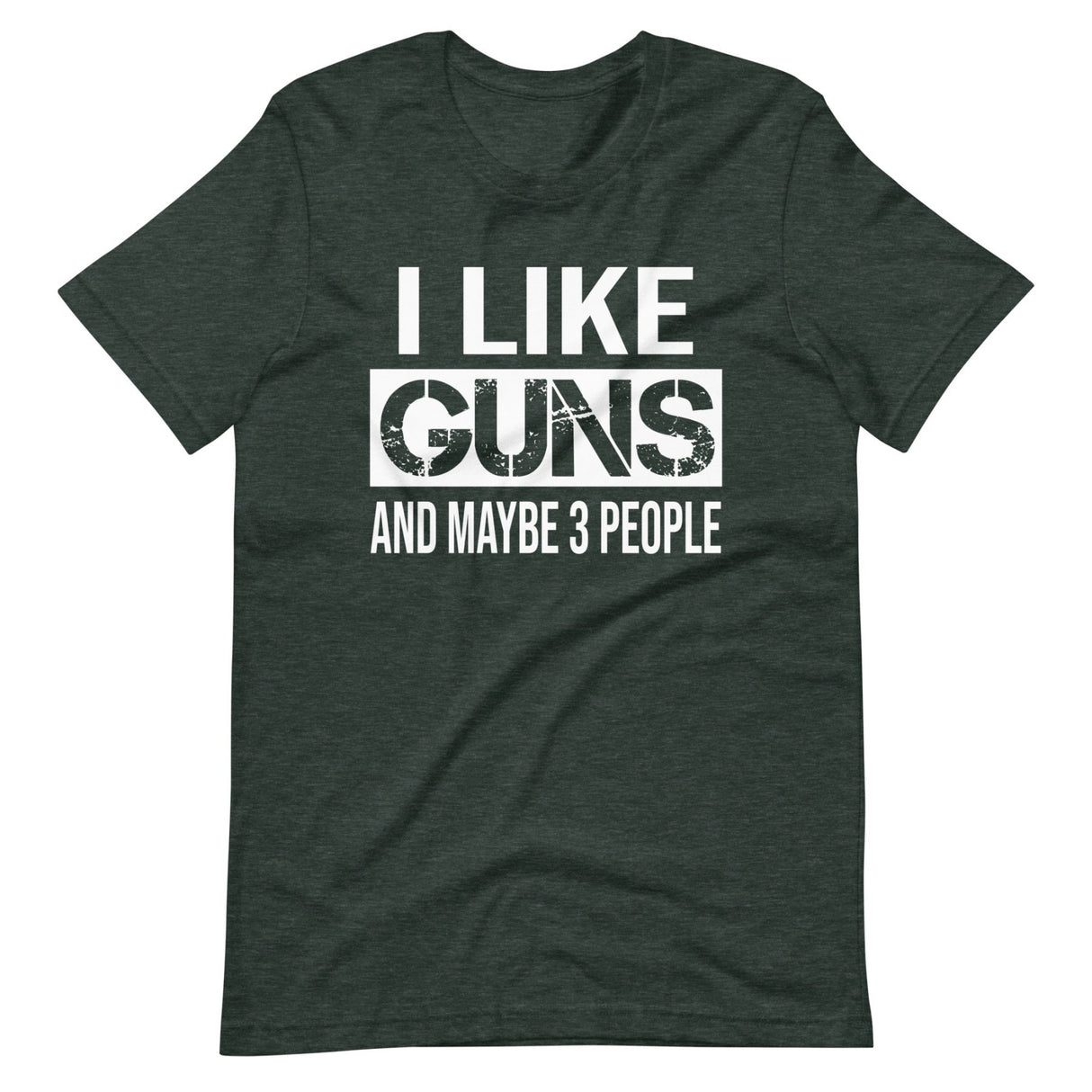 I Like Guns And Maybe 3 People Shirt