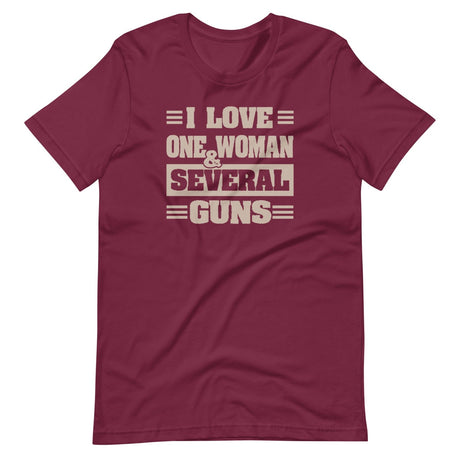 I Love One Woman and Several Guns Shirt