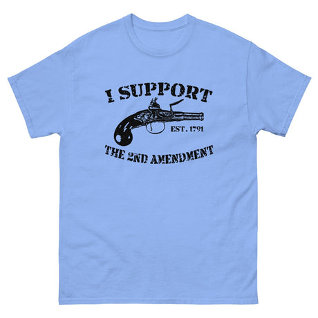 I Support The Second Amendment Heavy Cotton Shirt