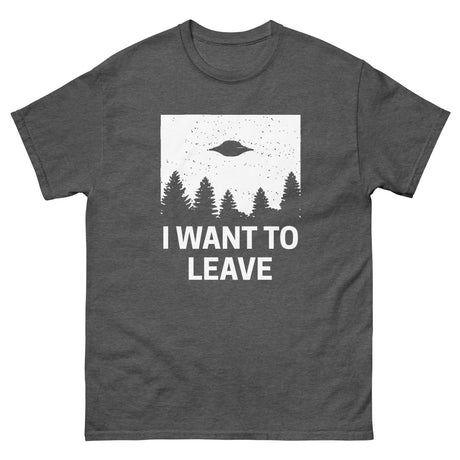 I Want To Leave Heavy Cotton Shirt